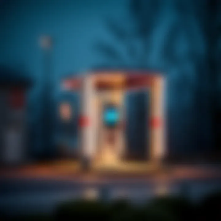 Understanding the Charging Site Concept Concept illustration of a charging site