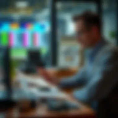 Analyzing Lottery Winnings and Managing Taxes Person analyzing lottery winnings and expenses
