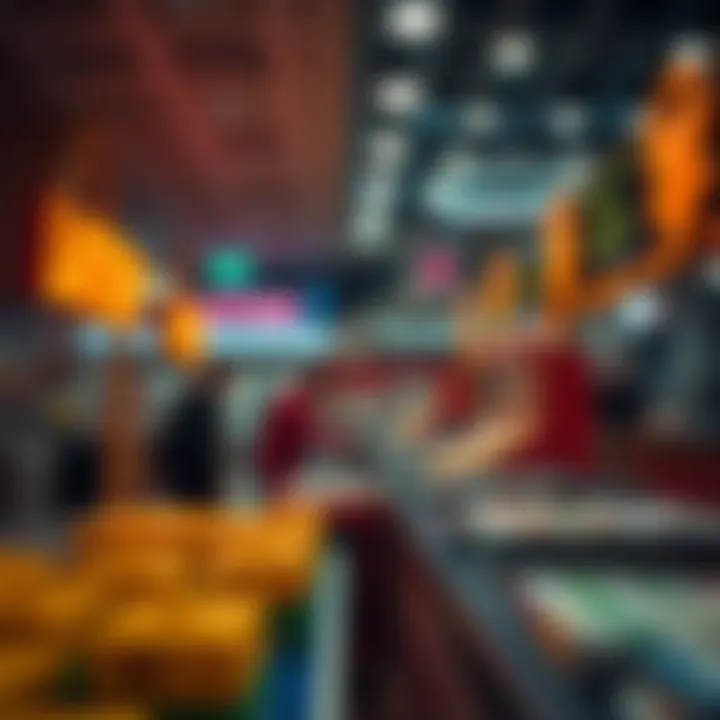 Visual representation of data-driven decision making in lotteries