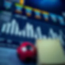 Analytical chart showcasing betting strategies