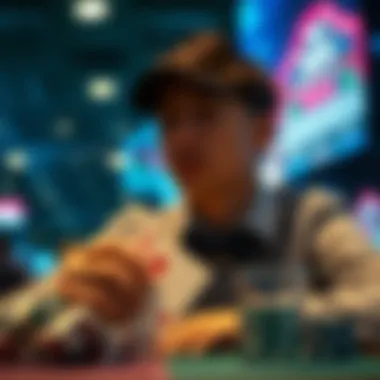 Illustration of preventive measures against gambling addiction