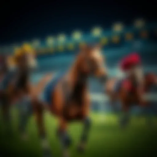Overview of horse racing website features