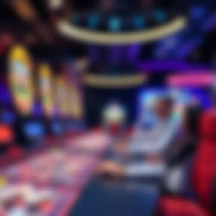 The Role of Advanced Technology in Online Casinos Illustration highlighting advanced technology in online casinos