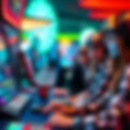 Visual representation of online casino gaming experience