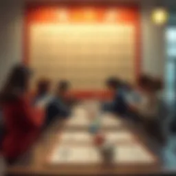 A visual representation of the South Korean Lotto 6/45 drawing process.