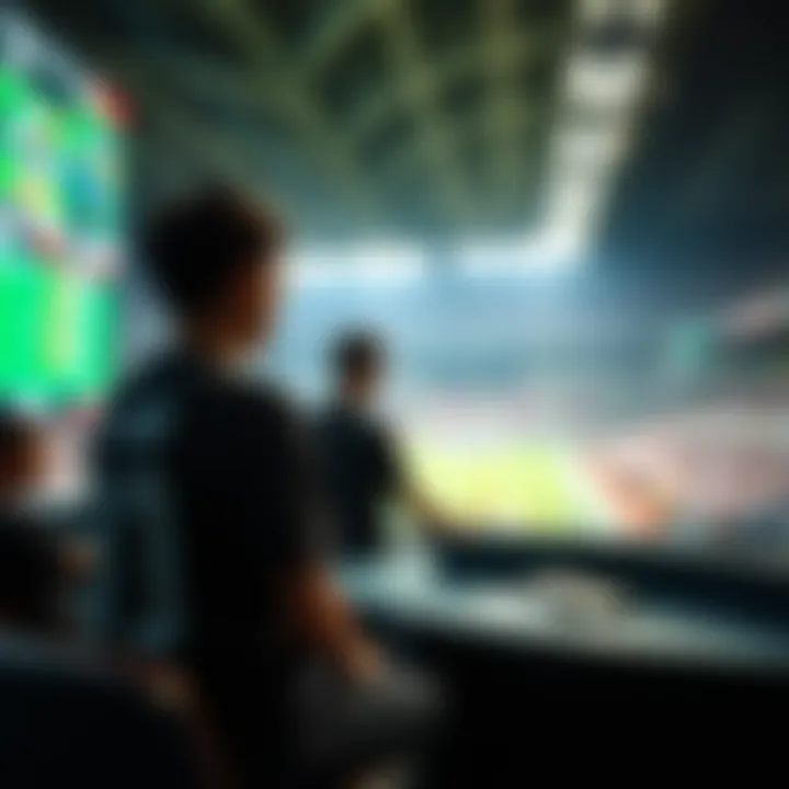 Conceptual image of legal aspects in sports betting