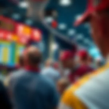 Infographic depicting the relationship between lottery and sports betting