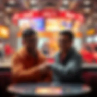 Social media presence of lottery winners