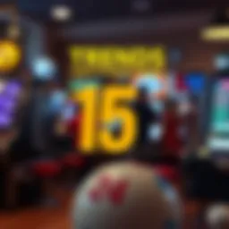 Infographic on lottery winning number trends