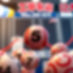 Visual representation of lottery number trends