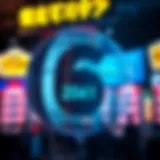 Graphical representation of lottery number patterns