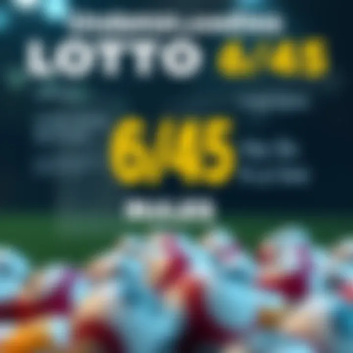 A detailed infographic of Lotto 6/45 rules