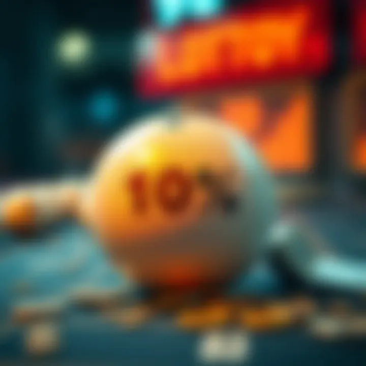 Statistics and graphs related to lottery winnings