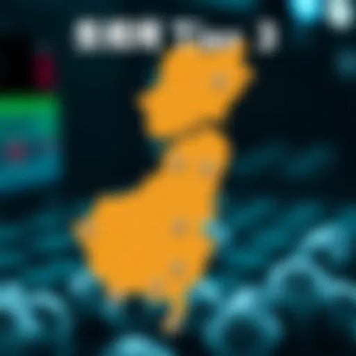 Regions of Interest in Lottery Tier 3 Wins Map highlighting regions with high lottery tier 3 winnings