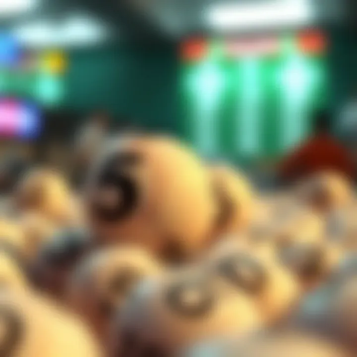 Visual representation of number selection strategies