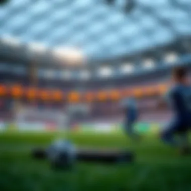 Conceptual image of digital platforms for betting