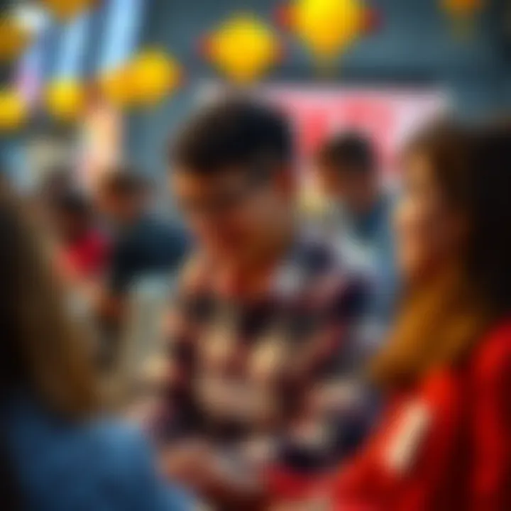 Dynamic engagement of participants in a raffle