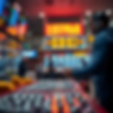 Exploring the Connection Between Lottery and Sports Betting Visual representation of lottery and sports betting relationship