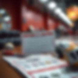 Lottery ticket with strategy notes