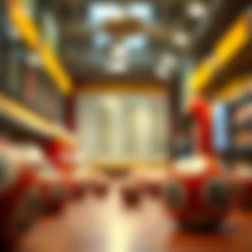 Conceptual illustration of lottery probability calculation