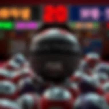 Visual representation of lottery selection strategies