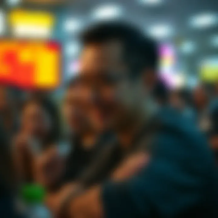 User reactions to lottery results