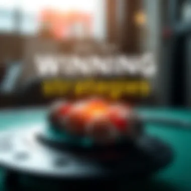 Infographic illustrating winning strategies for lottery