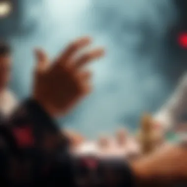 An abstract representation of risk and reward in gambling