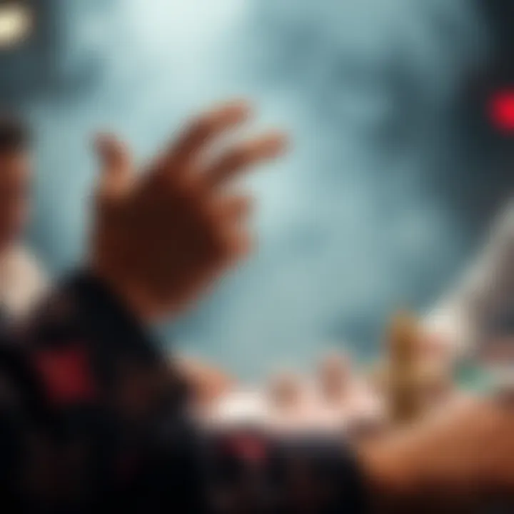 An abstract representation of risk and reward in gambling