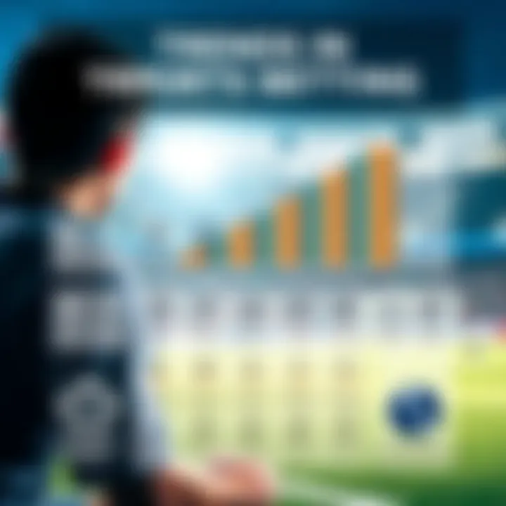 Trends in Sports Betting An infographic showcasing trends in sports betting