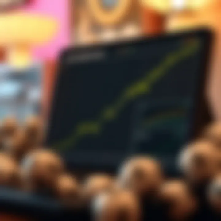 Visual representation of lottery probability analysis