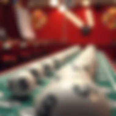 Visual representation of lottery number selection strategies