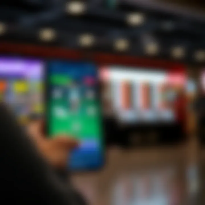 Navigating Lottery and Betting Applications User interface of a lottery and sports betting app