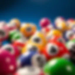 Colorful lottery balls representing chance and randomness in Lotto