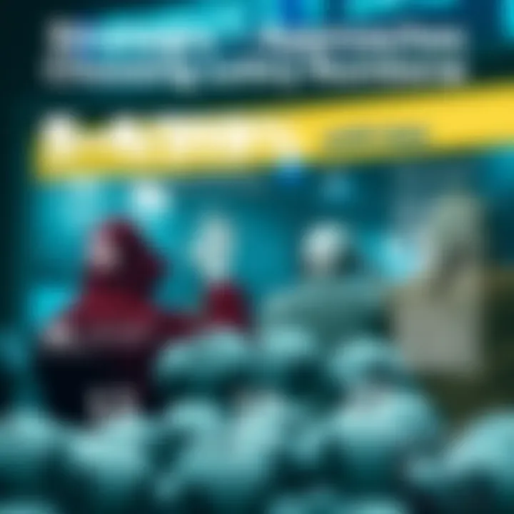 Infographic showing strategies for number selection