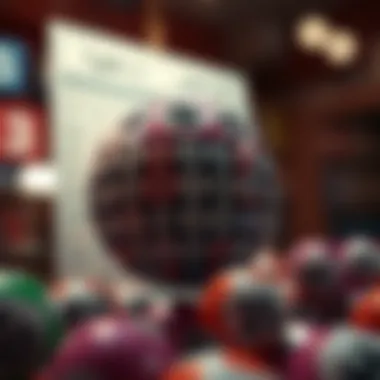 Graphic showing number selection techniques