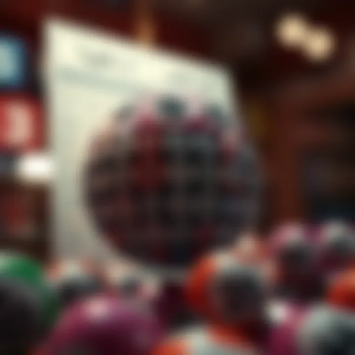 Graphic showing number selection techniques