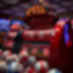 Visual representation of Powerball jackpot mechanics