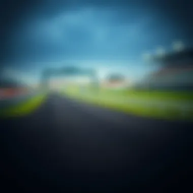 Analysis of race track conditions