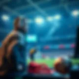 Conceptual illustration of real-time betting