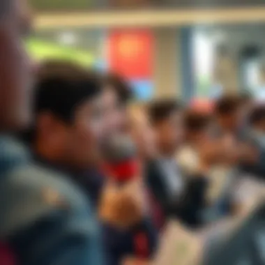 Social reaction to lottery winners