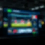 Exploring the Interface of Sports Betting Sites Overview of a sports betting website interface