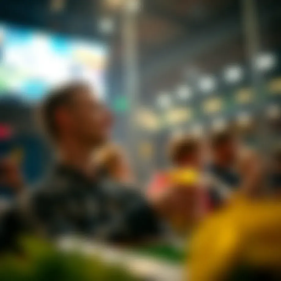 Live sports betting experience