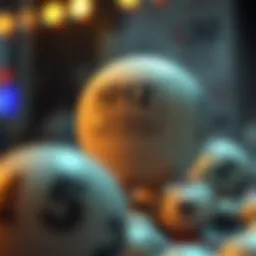 A conceptual depiction of lottery strategies and odds