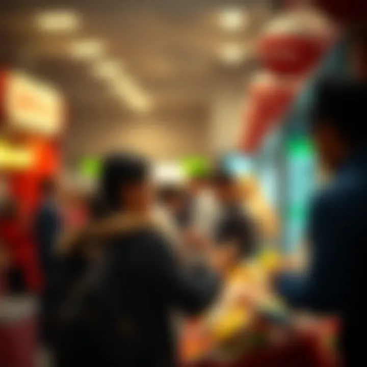 A visual representation of social impact of lotteries