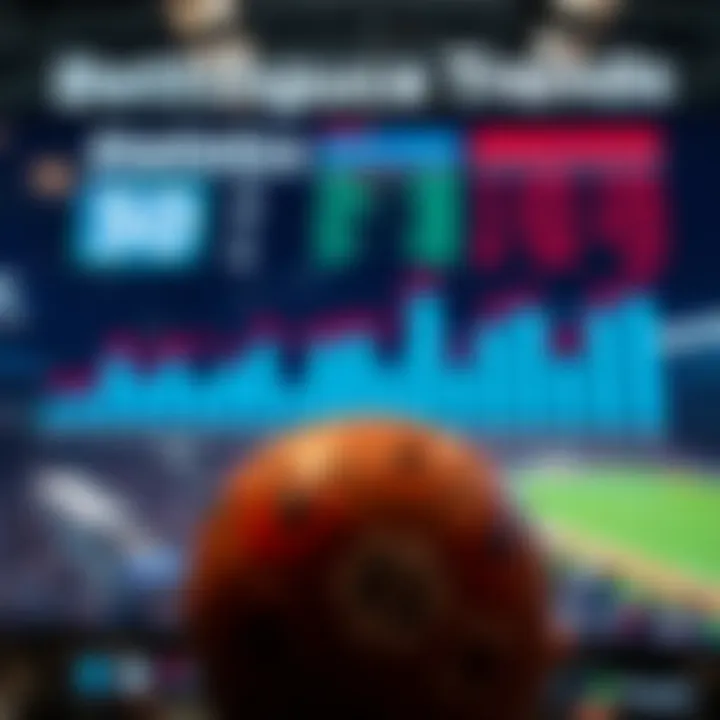 Statistical data showcasing betting trends