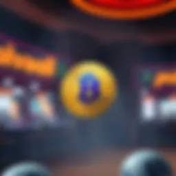 Conceptual illustration of Token Powerball's integration with lottery systems