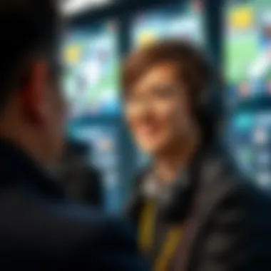 Visual representation of real-time consultation benefits