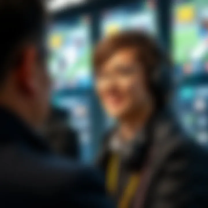 Visual representation of real-time consultation benefits