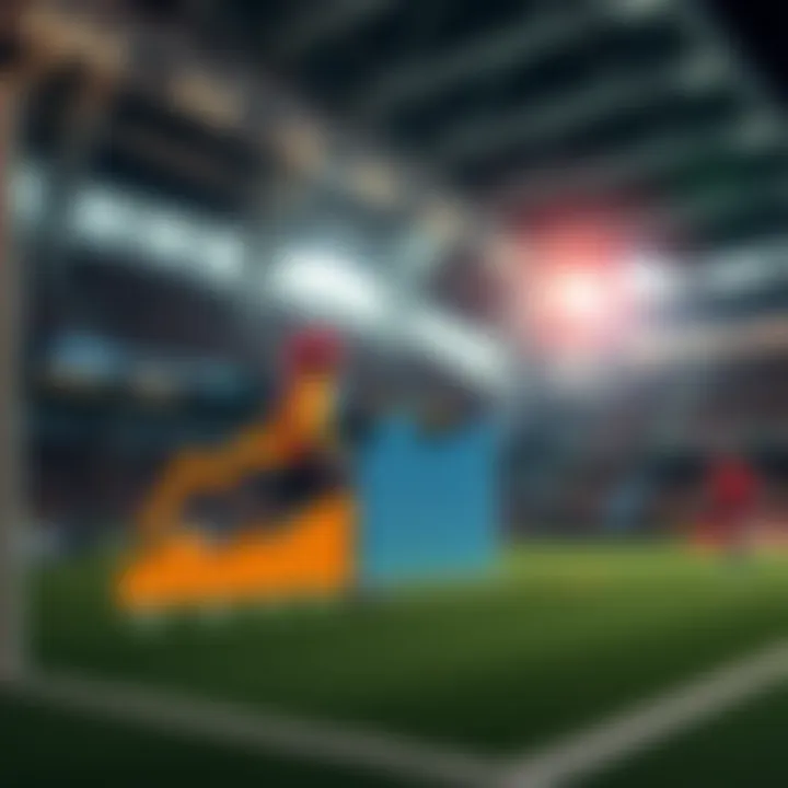 Graph illustrating trends in betting strategies